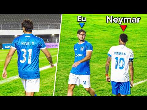 Joguei Contra NEYMAR e Marquei Um Gol Incrível!