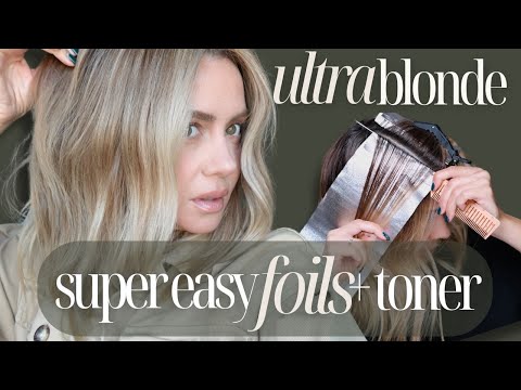 Ultra Blonde With Easy Foil Application + Toner Formulas