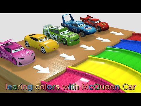 LEARING COLORS FOR Kids WITH MCQUEEN CAR $A wonderful and entertaining song for children