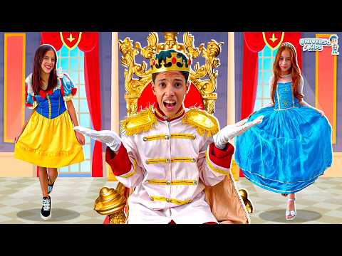 Henrique finge ser príncipe e escolhe uma princesa para o baile real - Universo Kids