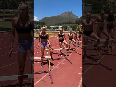 Alica Schmidt in sync with the girls๐ #alicaschmidt #trackandfield #athlete #running