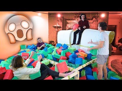БАТУТНАЯ АРЕНА В КВАРТИРЕ ( продолжение )