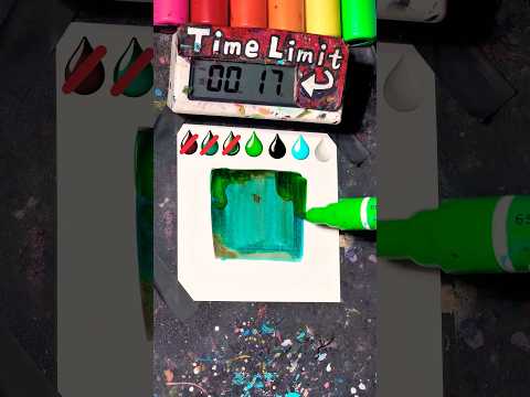 Drawing Drowned in 30Sec(Minecraft)