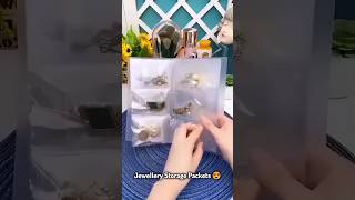 Organize Your Jewellery in Budget 😮 | ₹90 Storage Packets | #review #shorts #viral
