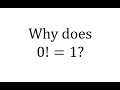 Understanding Zero Factorial