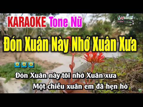 Đón Xuân Này Nhớ Xuân Xưa Karaoke 2022 Tone Nữ – Nhạc Sống Thanh Ngân