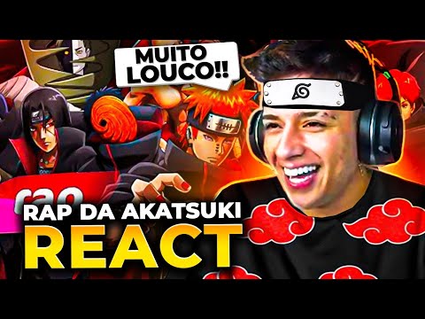Rap da Aktsuki(Naruto) - OS NINJAS MAIS PROCURADOS DO MUNDO | NERD HITS (REACT)