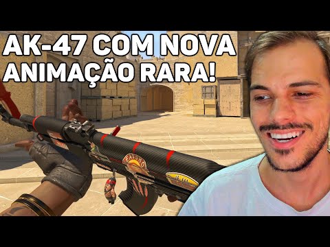 NOVA ANIMAÇÃO RARA DA AK-47 NO CS2!