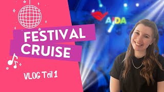 Festival Cruise mit AIDAprima | VLOG Teil 1