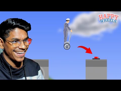 Sanjoy Das Official Playing Happy Wheels First Time 😂😆