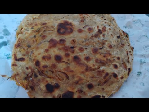 lachcha piyaaz Paratha recipe #viralvideo🤪🤪 #shortvideo #cookingvideo #streetfood👌 #paratharecipe 😋😋