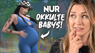 Die 100 Baby Challenge in Die Sims 4, aber alle Babys sind okkult! | simfinity