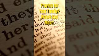 A powerful prayer for your children & grandchildren!  #familyprayer #legacy #blessing