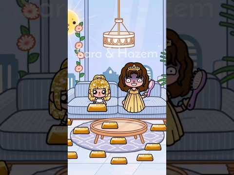 My golden hair lost his power 🥺#shorts #tocaboca #tocalifeworld