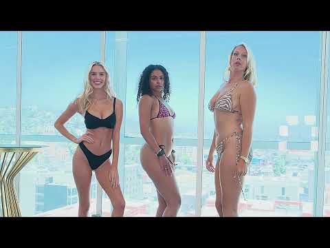 Brooklyn, Nysha, and Ella POSE for Super Model Mgmt Casting for LA Swim Week Show  W Hotel Hollywood