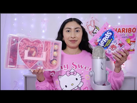 ASMR~Making a Valentines Day Candy Box!! 💖