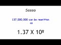 Scientific Notation Concepts and Conversions