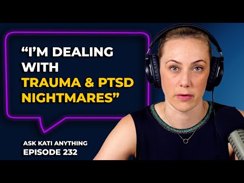 "How do I decrease the amount of TRAUMA /PTSD dreams?"