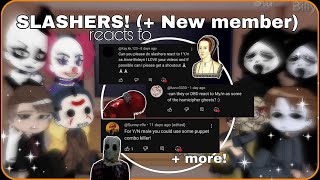 Slashers react to Y/N (Fem & Masc) // GC // Requested!