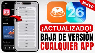 ¡Por fin! Descarga versiones antiguas de cualquier app en iPhone (Sin PC ni Jailbreak)