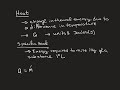 Thermal Energy and Specific Heat