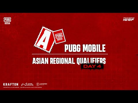 PUBG MOBILE | ASIA B | IESF ASIAN REGIONAL QUALIFIERS 2025 | DAY 4