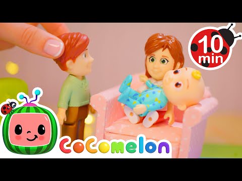 Mommy and Daddy Help Baby Get Better💖 | CoComelon Toy Play Learning | Nursery Rhymes for Babies