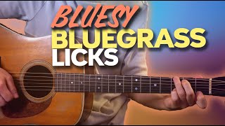 Bluesy Bluegrass licks that are perfect for soloing or use as fill licks"  - Guitar Lesson - ML119
