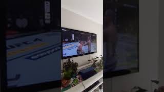 Alex Pereira flying knee KO UFC 268