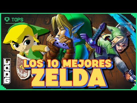 Los 10 MEJORES VIDEOJUEGOS de la SAGA "THE LEGEND OF ZELDA"