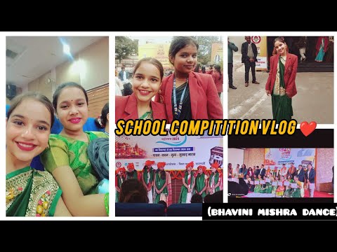 school compitition ❤️🙏 Kashi sansad 🙏Vlog ❤️🪄 (bhavini mishra dance) #shorts #viral #vlog