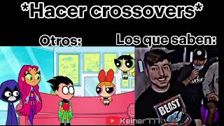 Hacer crossovers  #6 | Recopilación de memes | #memes  #viral
