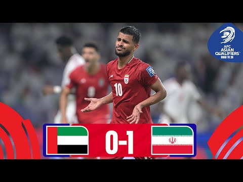 #AsianQualifiers - Road To 26 | Group A : United Arab Emirates 0 - 1 Islamic Republic Of Iran