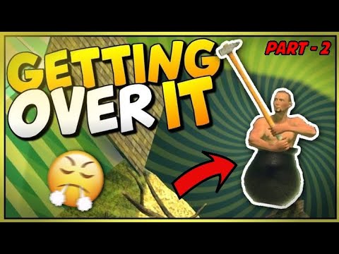 Playing Getting Over It 🤯 PART-2 Hardest Game Ever ||@Mental Insaan || 😎 #shorts #trending