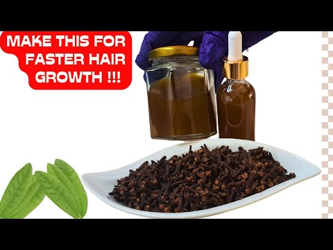 How to Make Potent Clove Oil at Home for Faster Hair Growth (2 Ingredients Only!)