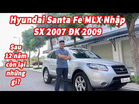 Cần bán Hyundai Santa Fe SLX sản xuất 2007, giá 425tr