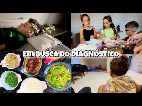 MIGUEL FEZ UM EXAME IMPORTANTE DA CABEÇA + VAI PRECISAR CORTAR FREIO LINGUAL | ALMOÇO DELICIOSO 😋