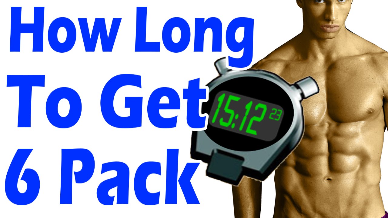 How Long Does it Take to Get a SIX PACK NO BS See your 6 Pack abs