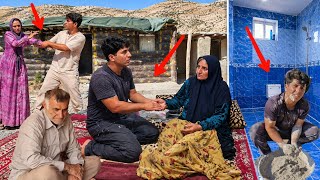 Hussein’s Wedding Plans with His Mother & Fereshte! | Mashhad Wedding or Big Party? | Bathroom Build