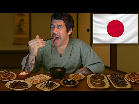 PROVEI COMIDAS ESTRANHAS NO JAPÃO