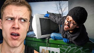 The Odd Dumpster Diving Trend