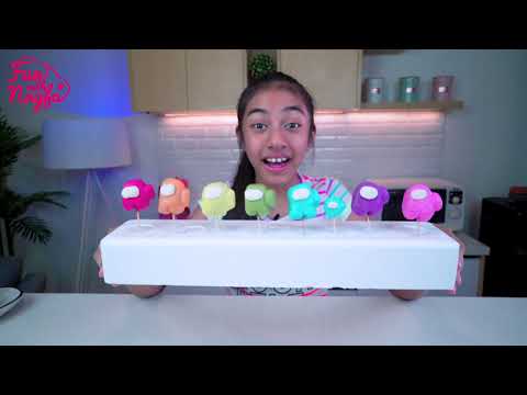 BIKIN KUE AMONG US | Fun Cooking Nayfa