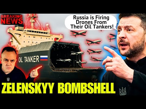 Zelenskyy CONFIRMS! Russia's Oil “Ghost Fleet” Drones Flying Over Europe