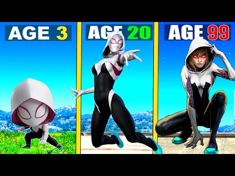 Surviving 99 YEARS As SPIDER WOMAN In GTA 5