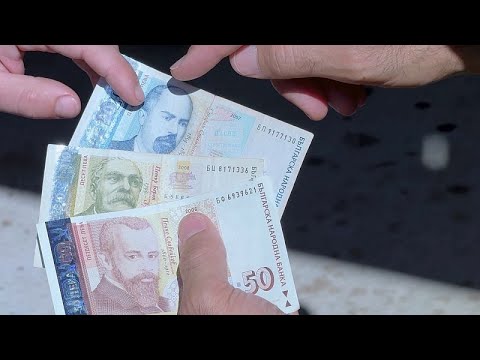 YouTube video thumbnail: Currency Changeover in Bulgaria: the Euro Replaces the lev in January