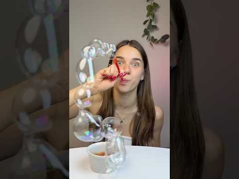CANDY BUBBLES🫧 I can’t believe it’s working.. #hacks #candy #lifehacks #bubble