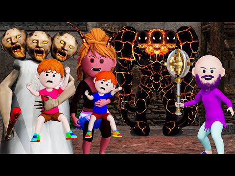 SINU KI SHAITANI (Part- 33) | Sinu Aur Granny | Desi Comedy Video | Cartoon Video | Gulli Bulli