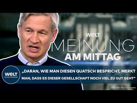 BUNDESTAGSWAHL: "Sechs Prozent für kommunistischen Müll?!" - Ulf Poschardt fassungslos über Umfragen