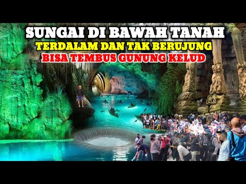Viral !! Sungai Bawah Tanah Terdalam dan Tak Berujung Bisa Tembus Gunung Kelud