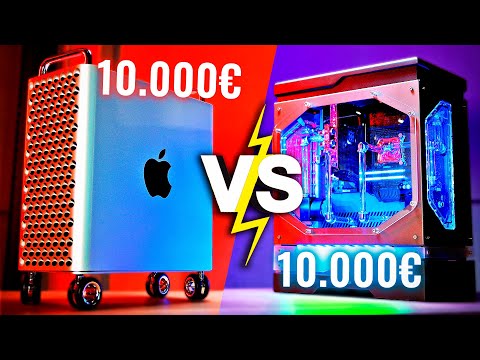 ¡El MEJOR Mac Pro vs el MEJOR PC GAMING!